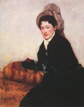 Mary Cassatt : Portrait of a Woman Dressed for Matinee